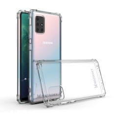 WOZINSKY Oklopna futrola za Samsung Galaxy A72 4G, prozirna, otporna na udarce
