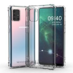 WOZINSKY Oklopna futrola za Samsung Galaxy A72 4G, prozirna, otporna na udarce
