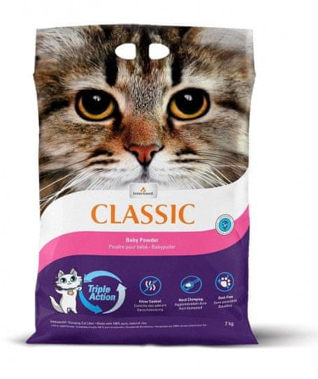 Intersand Classic pijesak za mačke, Baby Powder, 14 kg
