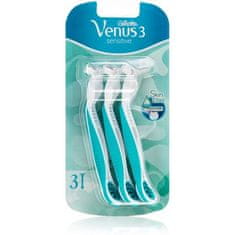 Gillette Venus 3 Sensitive set za brijanje za jednokratnu upotrebu, 3/1