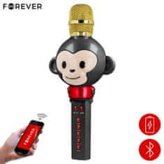 Forever AMS-100 mikrofon i zvučnik, 5 W, Bluetooth, crni