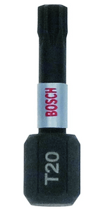 Bosch utičnica s vijkom Impact Control T20, 25 mm, 25 komada (2607002805) 