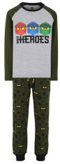LEGO Wear pižama za dječake Ninjago LW-12010334, 104, zelena