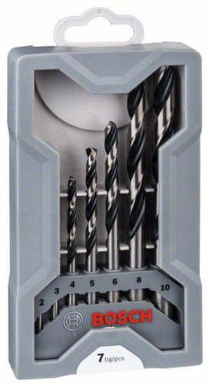 Bosch 7-dijelni set svrdla HSS PointTeQ Mini-X-Line, 2-8 mm (2608577347)