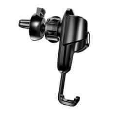 BASEUS Gravity Car Mount držač mobitela za auto 4-6", crno