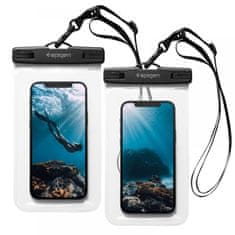 Spigen A601 vodootporna torbica , 2-pack, proziran