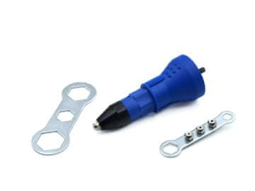 GEKO Adapter za slijepe zakovice 4x nastavak za zakovice 2,4-4,8 mm
