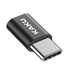 Kaku adapter USB-C / Micro USB, crno