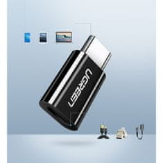 Ugreen adapter Micro USB / USB-C, bijela
