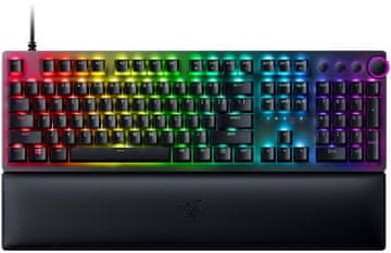 Razer tipkovnica Huntsman V2, Linear Optical Switch (Red), US HRV gravura (RZ03-03930100-R3M1)