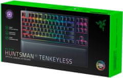 Razer tipkovnica Huntsman V2 Tenkeyless, Clicky Optical Switch (Purple), US HRV gravura (RZ03-03940300-R3M1)