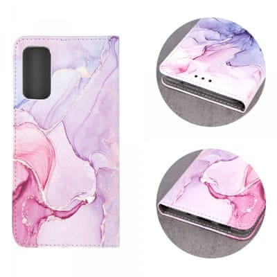 Trendy Marmor preklopna futrola za Xiaomi Mi 11i / F3 / F3 Pro, roza