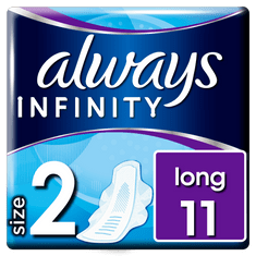 Always Infinity Long Wing ulošci, 11 komada