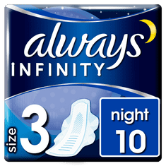 Always Infinity Night Wing ulošci, 10 komada