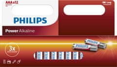 Philips Power Alkaline Blister baterije, AAA, 12 Kom (R03)