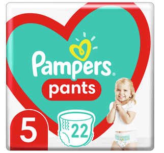 Pampers Pants pelene gaćice, veličina 5, 12-18 kg, 22 komada