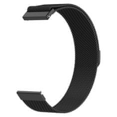 BStrap Milanese remen za Xiaomi Haylou Solar LS05, black