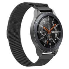 BStrap Milanese remen za Xiaomi Haylou Solar LS05, black