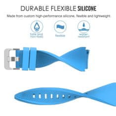 BStrap Silicone Sport remen za Garmin Vivoactive 4, neon orange