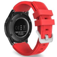 BStrap Silicone Sport remen za Huawei Watch GT 42mm, red