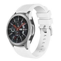 BStrap Silicone Davis remen za Garmin Vivoactive 4, white
