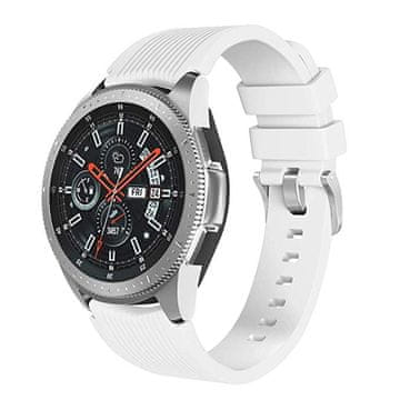 BStrap Silicone Davis remen za Garmin Vivoactive 4, white