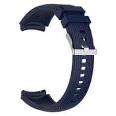 BStrap Silicone Davis remen za Garmin Vivoactive 4, dark blue