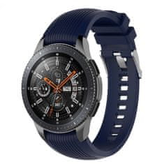 BStrap Silicone Davis remen za Garmin Vivoactive 4, dark blue