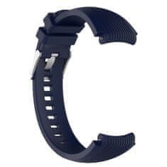 BStrap Silicone Davis remen za Garmin Vivoactive 4, dark blue