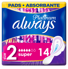 Always Platinum Super ulošci, 14 komada