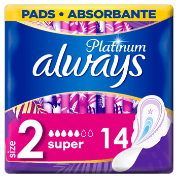 Always Platinum Super ulošci, 14 komada
