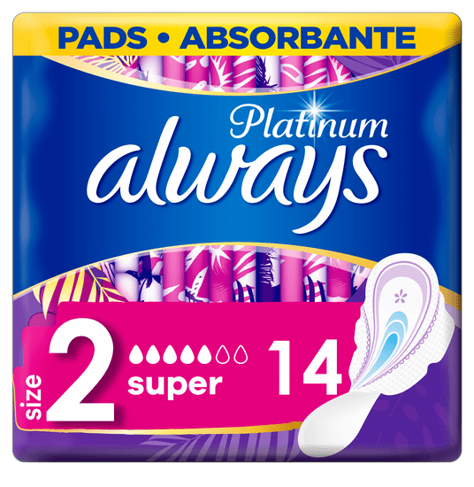 Always Platinum Super ulošci, 14 komada