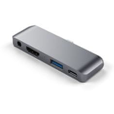 Satechi Mobile Pro USB-C hub za iPad Pro, 4 ulaza, Space Grey