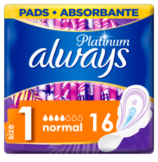 Always Platinum Normal ulošci, 16 komada