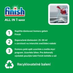 Finish 0% gel za pranje posuđa, 900 ml