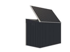 IWHOME Univerzalna Čelična Kućica za Otpad 1,75 m² Antracit - HORY B Model