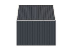 IWHOME Univerzalna Čelična Kućica za Otpad 1,75 m² Antracit - HORY B Model