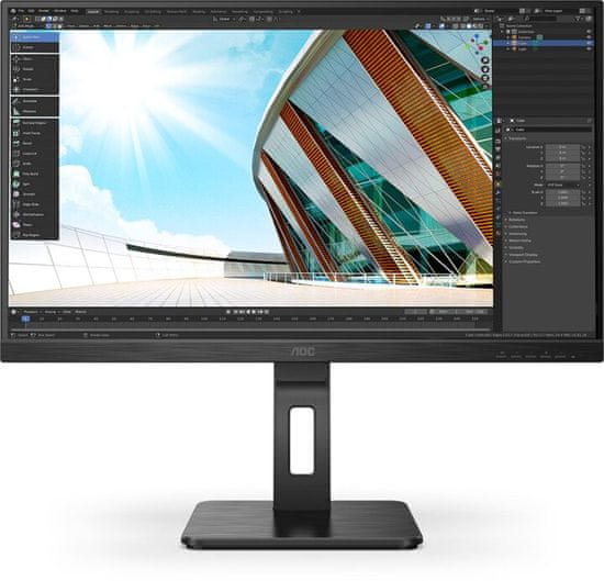 AOC Q27P2Q LED monitor, 68,58 cm (27), IPS/3FL, QHD