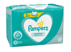 Pampers vlažne maramice Sensitive, 156/1