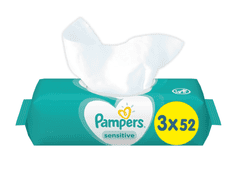 Pampers vlažne maramice Sensitive, 156/1