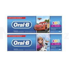 Oral-B Kids dječja pasta za zube Frozen/Cars, 3+ godina, 75 ml
