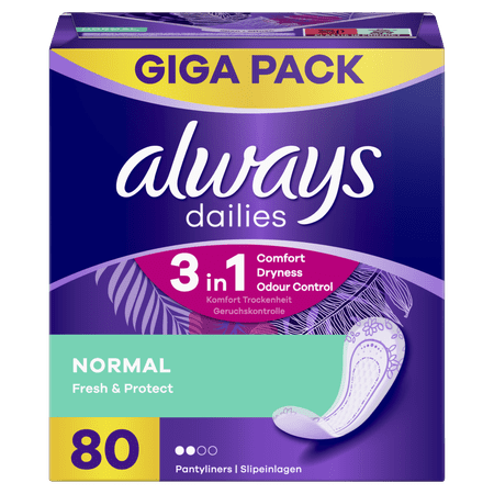 Normal Fresh dnevni ulošci, 80 komada