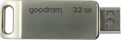 GoodRam ODA3 USB stick 32 GB, USB 3.2–tip C, srebrni