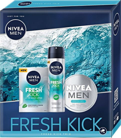 Nivea Men Fresh Kick Box 2021 kozmetički set