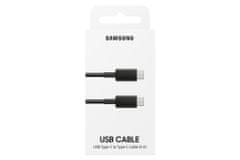 Samsung EF-DN975BBE podatkovni kabel, USB Tip-C - USB Tip-C, Super Fast Charge, 1 m, crni