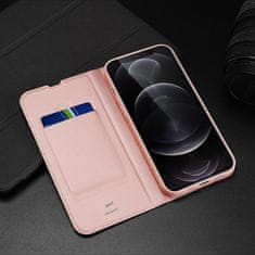 Dux Ducis Skin Pro preklopna kožna maska za iPhone 13 Pro Max, crno