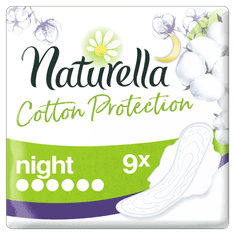 Naturella Cotton Night ulošci, 9 komada