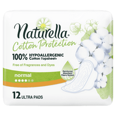 Naturella Cotton Normal ulošci, 12 komada
