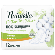 Naturella Cotton Normal ulošci, 12 komada