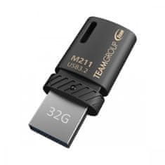 TeamGroup M211 USB stick, 32 GB, USB 3.2, OTG
